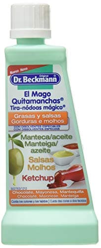 Dr. Beckmann El Mago Quitamanchas Grasa y Salsas | El quitamanchas especializado combate las manchas de grasa, chocolate, etc. | 50 ml