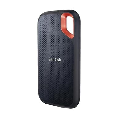 SanDisk Extreme SSD Externo Portátil 1 TB (Disco duro externo SSD con velodidad de lectura de hasta 1050 MB/s, 1000 MB/s de escritura, Clasificación IP65 de resistencia al agua y al polvo) Negro