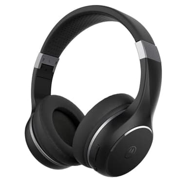 Motorola Sound Moto XT 220 | Auriculares inalámbricos con 24 Horas de reproducción y micrófono | Aislamiento de Ruido pasivo y Plegable | Negro