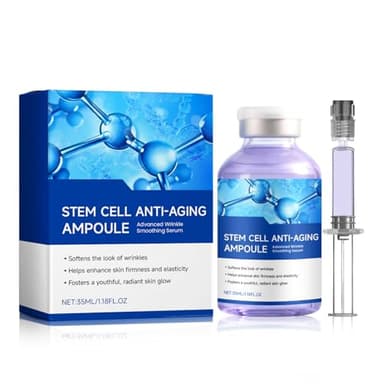 Microneedling Serum Viales para Dermapen Serum Dermapen Textura Ligera y No Pegajosa Reduce Las Líneas de Expresión Antiedad Hidrata Profundamente Ilumina El Tono de La Piel 35ml con 1 Jeringa