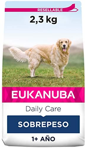 EUKANUBA Daily Care Alimento seco para perros con sobrepeso y esterilizados, bajo en grasa, 2.3 kg