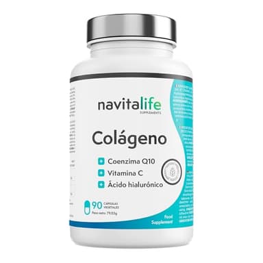 Colágeno con Acido Hialuronico + Coenzima Q10 + Vitamina C + Zinc | Articulaciones sanas, huesos fuertes, piel joven | Cápsulas de alta biodisponibilidad y fácil ingesta.
