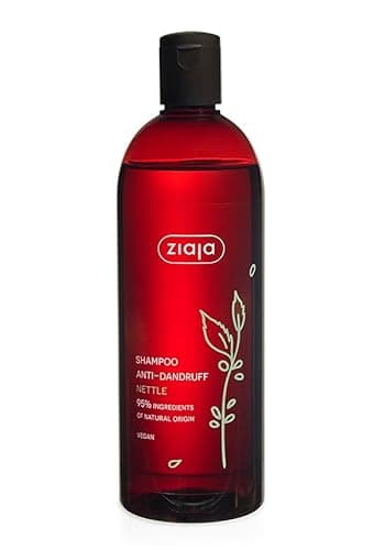 Ziaja Champú de Ortiga Anticaspa, Blanca, 500Ml
