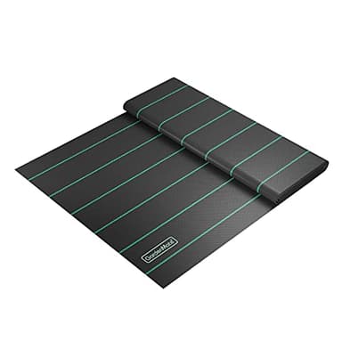 GardenMate - Tela para Control de maleza de 2 m x 10 m | 100 g/m2 y estabilizada contra UV
