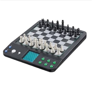 Juego De Ajedrez Electrónico con Pantalla Táctil, Juego De Ajedrez Electrónico con Pantalla LCD, Dos Tableros De Ajedrez, Modo De Enseñanza con Indicaciones De Voz, para Partidas