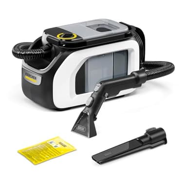 Kärcher Lava-aspiradora SE 3 Compact, 500 W, depósito Agua Limpia: 1,7 l, Superficie: 2,76 m², 4,1 kg, Manguera de pulverización y aspiración, Boquilla de Lavado tapicerías y Ranuras