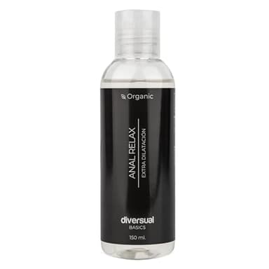 Diversual Lubricante Anal Relax, Sexo Anal, Base Agua, Extra Dilatación (150 ml)