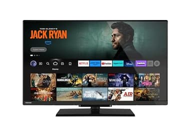 Toshiba Smart Fire TV 32" HD Ready 32WF3F63DAR, TV 32 pulgadas con Alexa integrada, televisión LED compatible con Alexa, DVB-T2, tecnología LED, HDR, HDMI 2.1, Dolby Audio