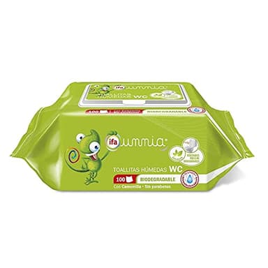 Ifa Unnia Toallitas Húmedas WC Biodegradable Con Camomilla - 100 uds.