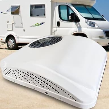 DSYYNAY Aire Acondicionado para autocaravanas, Ultra silencioso, de fácil instalación, sin conductos, con Bomba de Calor y enfriamiento rápido. Ideal para autocaravanas, caravanas y remolques(220v)