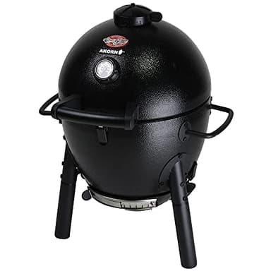 Char-Griller E6714 AKORN Jr. Kamado, Ceniza Barbacoa de carbón portátil