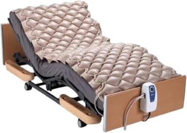 SY-200 – Colchón Antiescaras de Aire Alternante. Colchon Antiescaras con Compresor Silencioso para Cama 90 cm – Medidas Reales 88x200 cm – Prevención de Úlceras por Presión.
