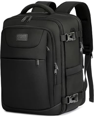 LYNXCHER Mochila-Viaje Cabina Avion-40x20x25-para Ryanair-Mochila de Viaje Equipaje de Mano Pequeñas Mochila 20L de Mano Bolso Viaje Hombre Mujer para Portatil de 14 Pulgadas Negro