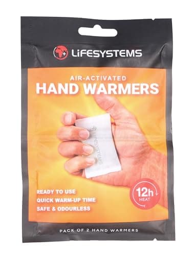 Lifesystems Calentadores de Manos activados por Aire, hasta 12 Horas de Calor, Paquete de 6 Pares, Color Blanco