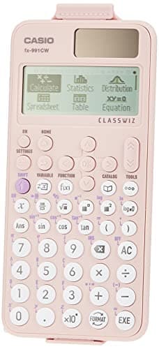 Casio ClassWiz Calculadoras científicas estándar FX-991CW-PK-W-DT