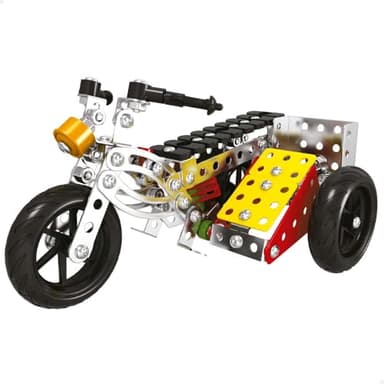 ColorBaby 47841 Smart Theory Juego de construcción Motos, 283 pcs, 5 Modelos, Incluye Herramientas, Motocicletas para niños, Regalo niño 6 años, Maquetas, Juguete Educativo, Stem, Regalos Originales
