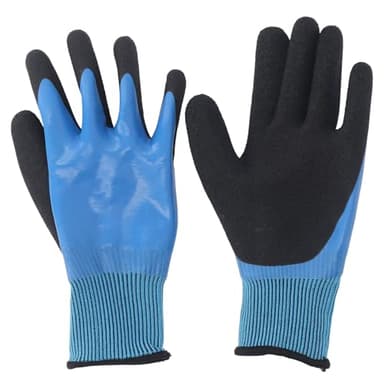 SENECESLI Guantes con Aislamiento Eléctrico, Guantes de Trabajo Seguros Impermeables Resistentes a Alto Voltaje de 1000 V, Guantes de Electricista con Aislamiento de 360°, Guantes de Goma