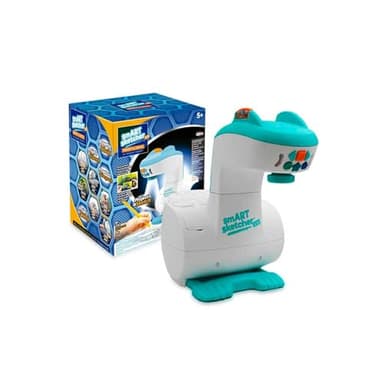 smART Sketcher Proyector smART2.0, dibuja, colorea ¡Calca Tus propias fotografías, Bluetooth, Multicolor, Famosa (700016750)