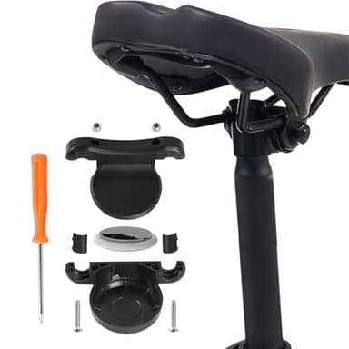 Soporte de Bicicleta para Airtag, Soporte de Bicicleta Oculto en el Sillín para SillíN de Bicicleta, Antirrobo para Bicicleta, Soporte de Rastreador GPS Oculto,Soporte de Bicicleta Airtag Oculto para