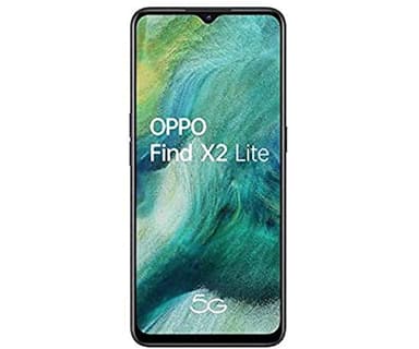 OPPO Find X2 LITE 5G – Pantalla de 6.4" (AMOLED, 8GB/128GB, Snapdragon 765G, 4.000 mAh, cámara trasera 48MP+8MP+2MP+2MP, cámara frontal 32MP, Android 10) Negro [Versión ES/PT]