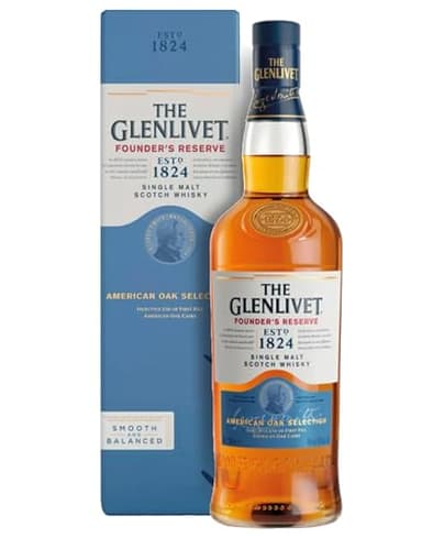 The Glenlivet Founder's Reserve Whisky Escocés de Malta, 700 ml