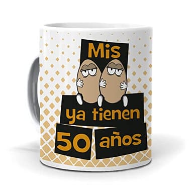 Taza Mis huevos ya tienen 50 años