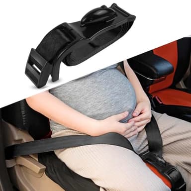 AOOWU Cinturón Embarazada de Coche, Ajustador de cinturón de Seguridad para Mujeres Embarazadas, Comodidad para el Vientre de Las Madres, Protección del Cinturón de Seguridad para Mujeres Embarazadas