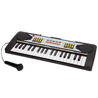 COLORBABY Teclado Piano electrónico c/micrófono 37 Teclas para niños Bontempi (47896)