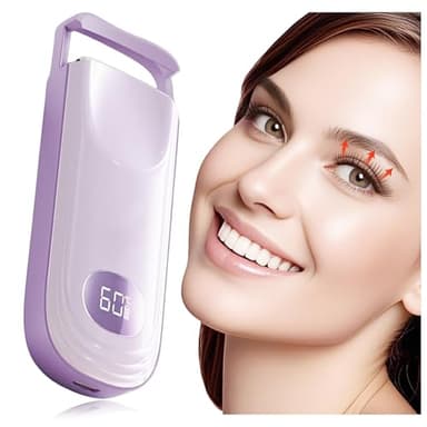 Rizador de Pestañas Térmico Eléctrico Listo en 3s con Cabezal Ancho de 35mm, 4 Temperaturas Hasta 75°C y Calor Constante NTC para Rizado 24h Allen Wimperntypen