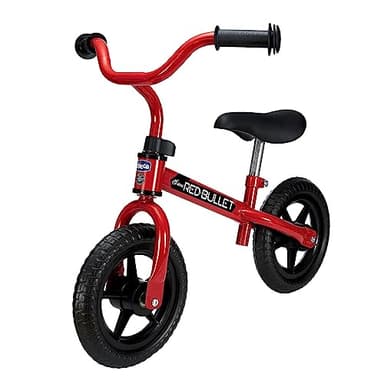 Chicco Bicicleta Niño 2 años, Bicicleta Sin Pedales, 2-5 Años, hasta 25 kg, Bici Sin Pedales, para Aprender a Mantener el Equilibrio, Manillar y Sillín Ajustables, Juguetes, Regalo Niño 2 años, Rojo