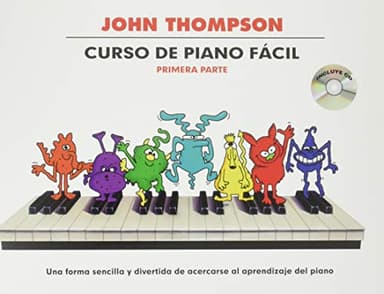 Curso de piano fácil - Volumen 1
