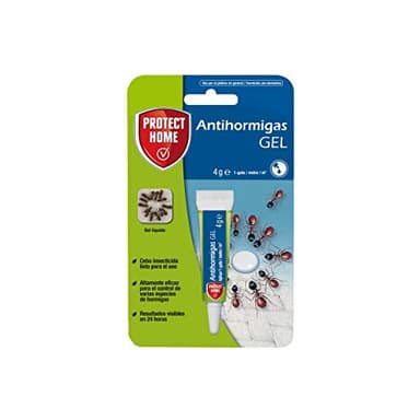 Cebo antihormigas formato gel. Para interiores y exteriores. Rápida acción, altamente atractivo. 4g