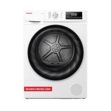Corberó – Secadora Bomba de Calor | CSBCH930W | 9 Kg | 15 Programas | Display LED | Inicio Diferido | Función Antiarrugas | Estante de Secado | 64 dB | Color Blanco