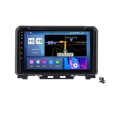 YCJB Android 10.0 Coche estéreo para Suzuki Jimny 2018-2022 Radio Navigation 9in Pantalla táctil 2 DIN Multimedia Video Player Sat FM Receptor con 4G 5G WiFi DSP SWC Bluetooth Carplay,M150s
