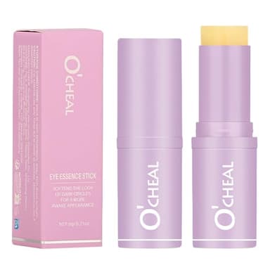 UZYXC Bálsamo Coreano para Contorno de Ojos, Stick Antiarrugas con Aceite de Macadamia, Reduce Ojeras y Bolsas, Hidratación Profunda con Manteca de Karité, Efecto Lifting Inmediato