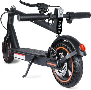 Patinete eléctrico Adulto, Velocidad 25 km/h, autonomía 30 km, neumáticos llenos de 8,5 Pulgadas, Patinete eléctrico Plegable con Motor de 250 W, Doble frenado y Control vía App y Pantalla LED