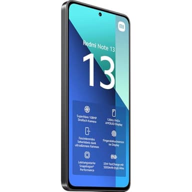Redmi Note 13 Midnight Black 8GB RAM 256GB ROM