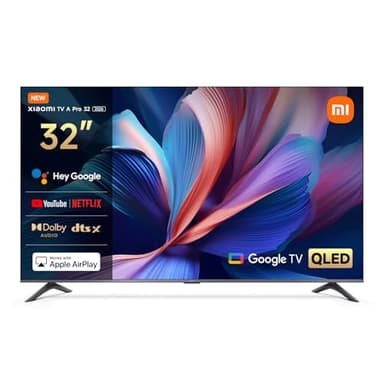 XIAOMI QLED 32" A Pro 2026 UltraHD 4K Dolby Audio Google TV