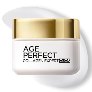 L'Oreal Paris Age Perfect Age Perfect Crema Hidratante para contornos de Ojos Para Pieles Maduras. Con Fracciones de Colágeno AA (aminoácidos). Tensa y reafirma la piel, Anti-descolgamiento. 15ml