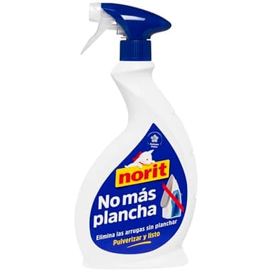 Norit - No Más Plancha, Spray Antiarrugas, Elimina Arrugas Sin Necesidad de Planchar, Aroma Fresco, Apto para Todas las Prendas, Fórmula Respetuosa - 500 ml