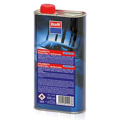 Krafft Pulimento Abrillantador para Eliminar Arañazos – Restaurador de Pintura para Coche – Sin Silicona – Apto para Talleres y Uso Particular – 650 ml