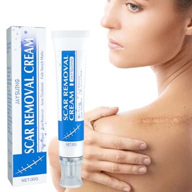 Crema De Extracción De Cicatrices, Removedor De Cremas Para Trabas Para Cicatrice Viejas, Cara y Cuerpo, Crema Reparadora Para Cicatrices,Cesárea,Cirugía, crema cicatrizante (1)
