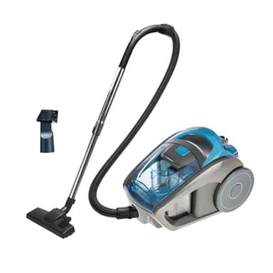 Ywmkasl Aspirador sin bolsa, 2500 W Aspirador cilíndrico potente sin bolsa, 15 Kpa aspiradora con cable portátil, capacidad 1,5 L, compacta y ligera, para alfombras, suelos duros, pelo animal