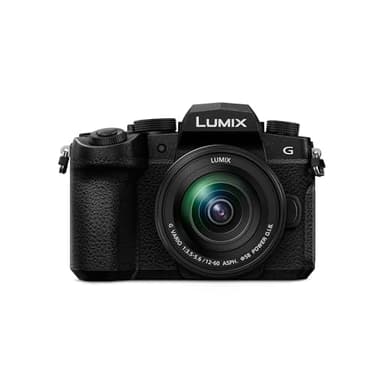 Panasonic DC-G97ME LUMIX Micro Cuatro Tercios Cámara sin Espejo con Lente H-FS12060 LUMIX G Vario de 12-60 mm, 20,3 MP, 4K 30p, LCD de Ángulo Libre, Wi-Fi, Bluetooth, Color Negro