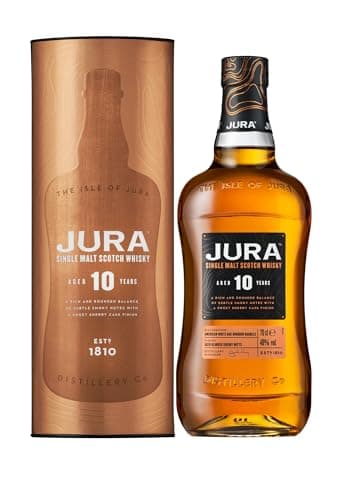 Jura 10 Años - Whisky de Malta Escocés - 700 ml