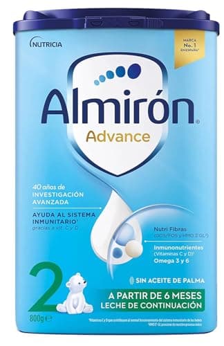 Almirón Advance 2, Leche de Continuación en Polvo para Bebé, a partir de 6 Meses, 800g