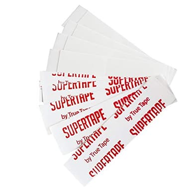 36 unidades/lote de cinta recta Supertape de doble cara para pelucas y toupees, cinta de pelo de 3/4 x 3 pulgadas