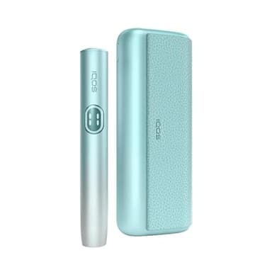 IQOS ILUMA i PRIME - Dispositivo para Tabaco Calentado Ergonómico y Menos Olores (Color Azul Brisa)
