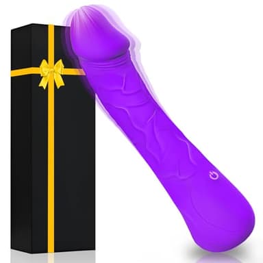 Vibradorador Mujer Juguetes Eroticos para Pareja Sexuales Vibrador Anal Dildo Consoladores.. para Mujer con Vibración 10 Modos Vibradorador Clítoris Vibradores Punto G Juguetes Sexuales Sexo(Violeta)