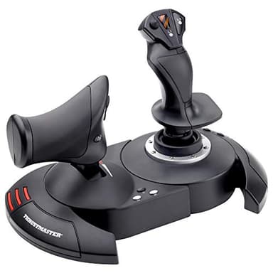 Thrustmaster T.Flight Hotas X - Joystick y Maneta de Control para Simuladores de Vuelo, Precisión Avanzada, Compatible con PC, Ideal para Microsoft Flight Simulator y Juegos de Aviación